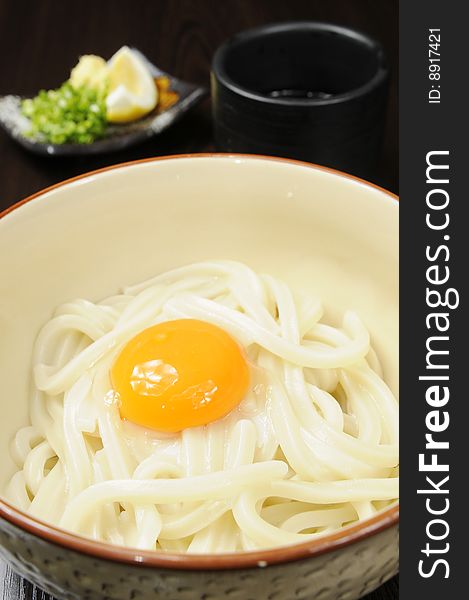 Japanese soba on the table. Japanese soba on the table