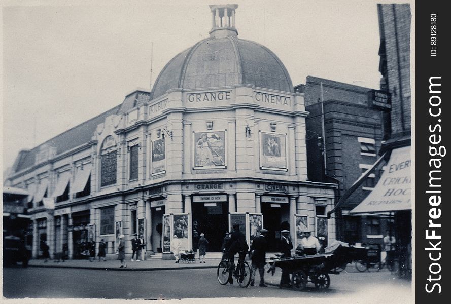 My submission to Flickr Commons: Kilburn Grange cinema &#x28;1914-1975&#x29; on Kilburn High, showing Passions of Men among others. A film called &#x22;The Passions of Men&#x22; was made in 1914, which is the same year Kilburn Grange Cinema opened. I think this should be considered as having a CC0 license, ie no copyright restrictions, which is what the cultural organisations participating in the Commons give to the majority of their posted photos. After all, we didn&#x27;t take the photos - those who did will largely be deceased, and I think the copyright on them will also have expired. In this case sadly, I have no idea who the original photographer was - it would be nice to credit them when the picture is used!