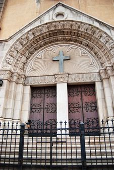 Old Church S Door Royalty Free Stock Images Old Church S Door Royalty Free Stock Images