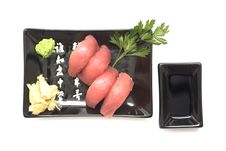 Sushi Plate Royalty Free Stock Photo Sushi Plate Royalty Free Stock Photo