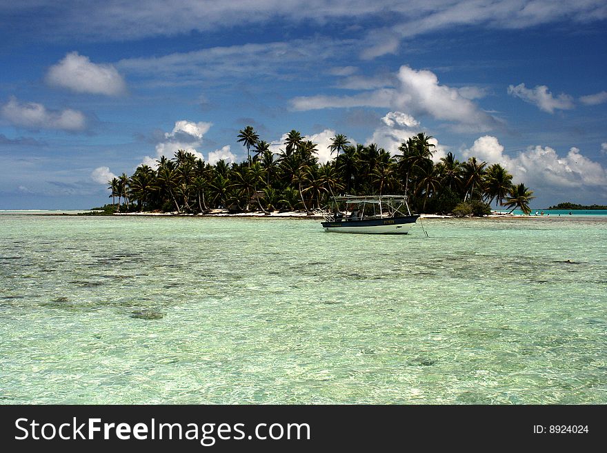 Boat At Paradise Island