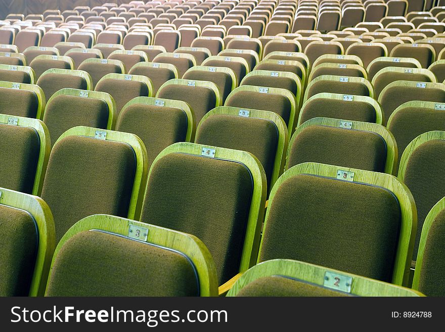 Seats Of Auditorium