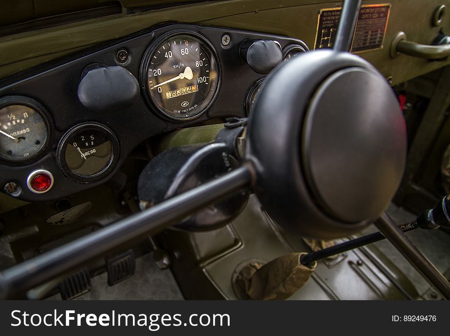 Military Vehicle Steering Wheel