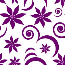 Seamless Violet Pattern Royalty Free Stock Photo Seamless Violet Pattern Royalty Free Stock Photo