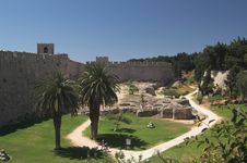 Palace Of The Grand Master In Rhodes City Royalty Free Stock Photos Palace Of The Grand Master In Rhodes City Royalty Free Stock Photos