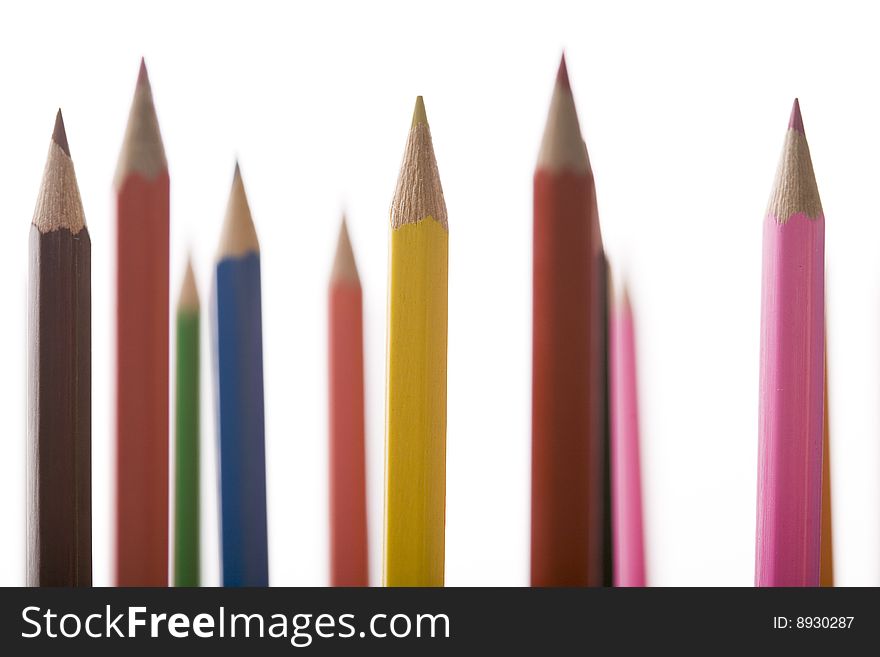 Coloured pencils which can conjure up beautifull pictures