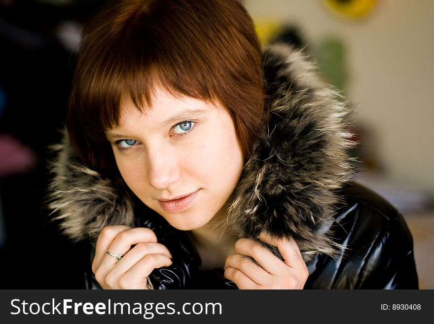 Girl With Fur