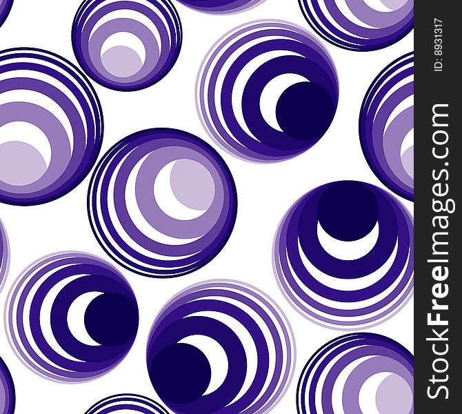 Seamless vector texture with violet circles. Seamless vector texture with violet circles