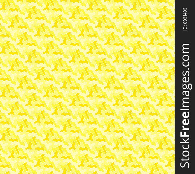 Seamless yellow tile vector pattern. Seamless yellow tile vector pattern