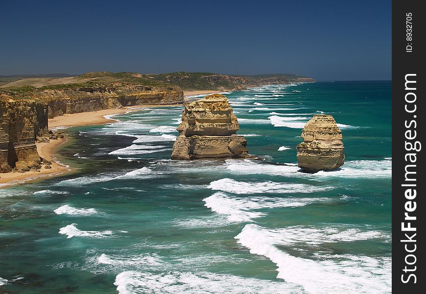 Twelve apostles at great ocean road