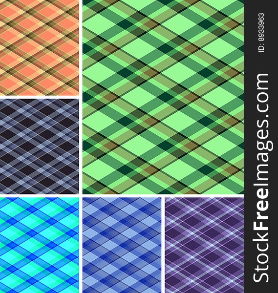 Seamless Plaid Patterns