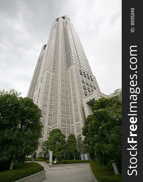 High Building In Tokyo