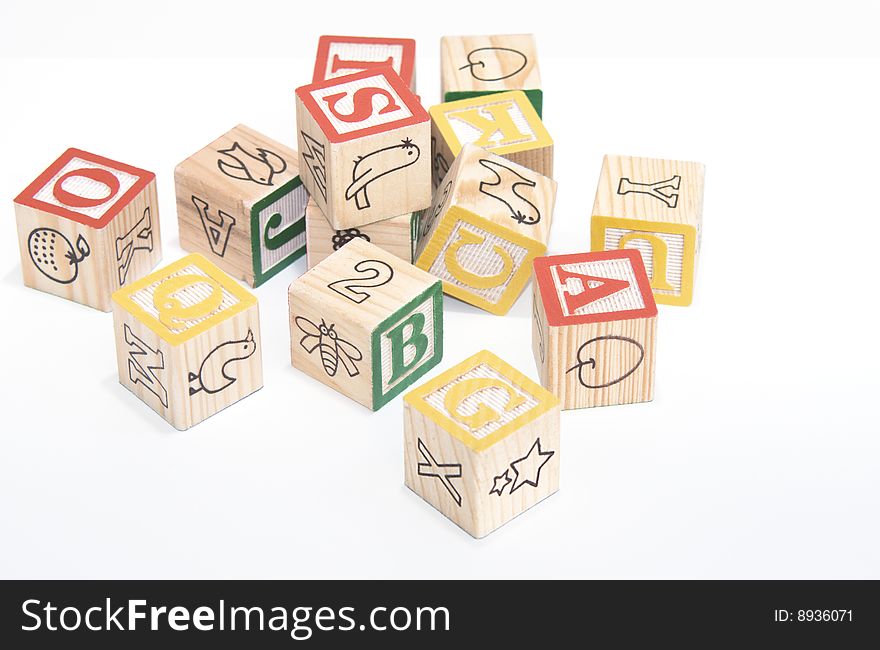 Alphabet Building Blocks