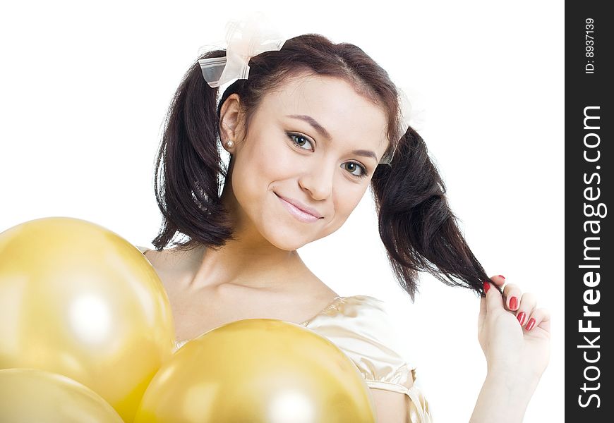 Girl With Balloons