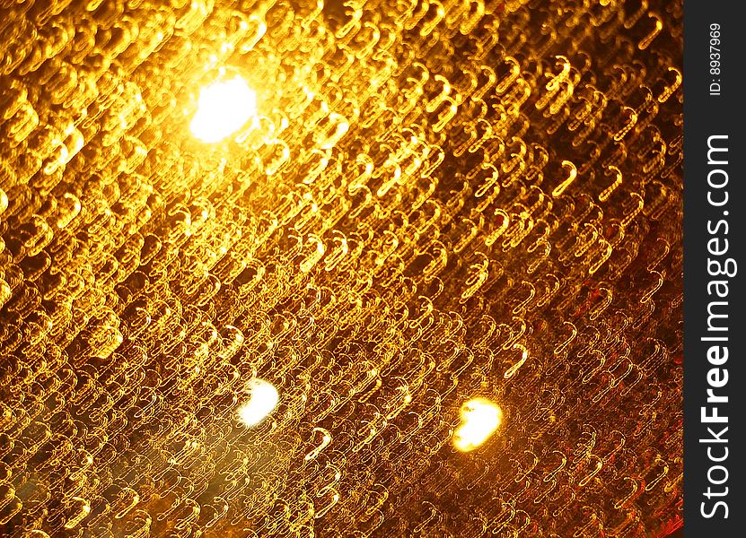 Golden abstract design, light gold - background or texture