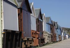 Beach Huts Royalty Free Stock Photos Beach Huts Royalty Free Stock Photos