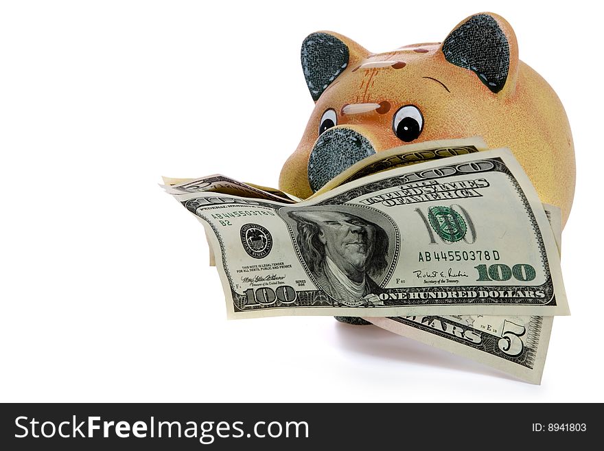 Piggy Bank - Financial Crisis Concept