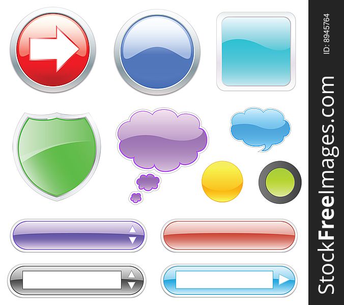 Different buttons, dialogs, drop-downs, icons for various web needs. Different buttons, dialogs, drop-downs, icons for various web needs