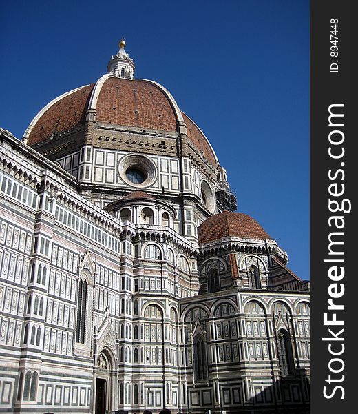 The buildings of Duomo in Florence, Italy