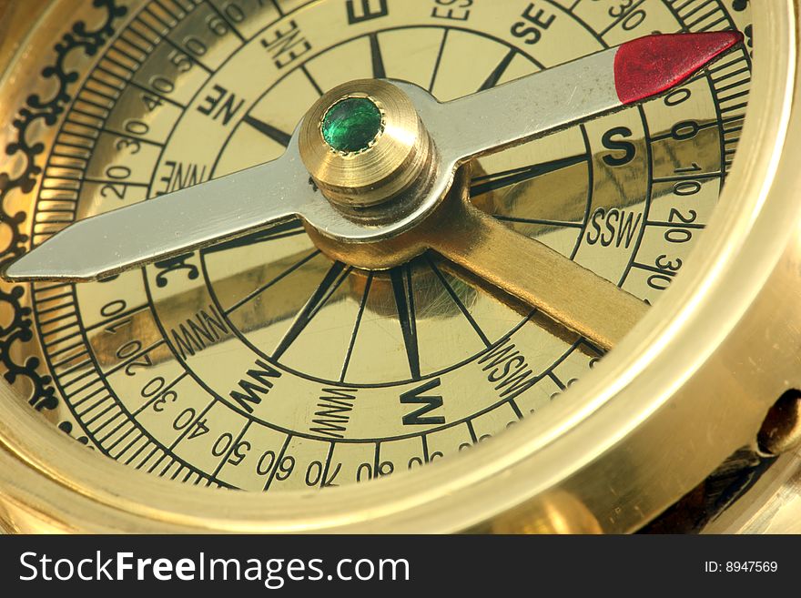 Antique compass.