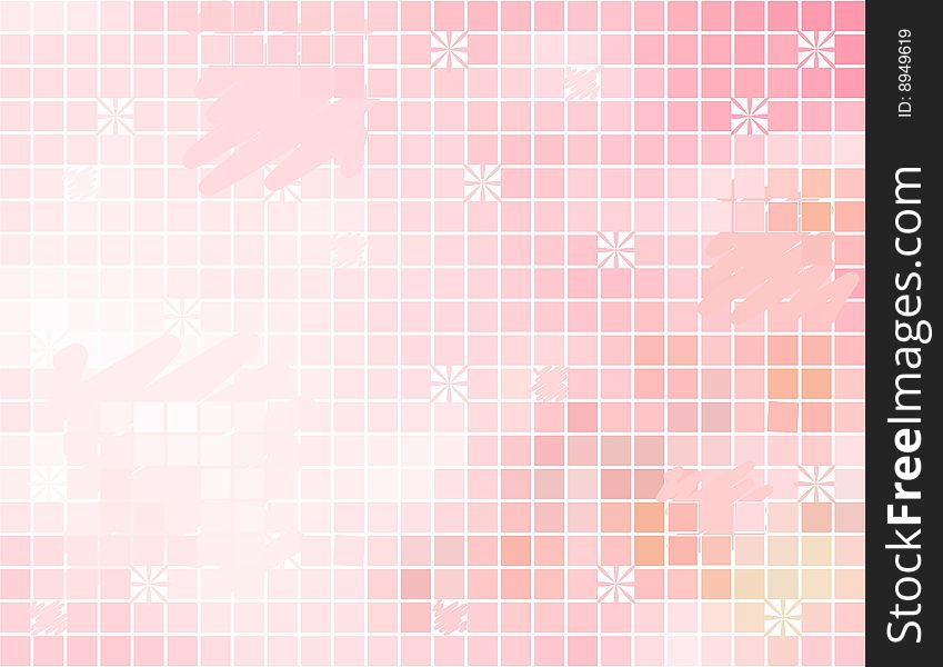 Abstract square mosaic background