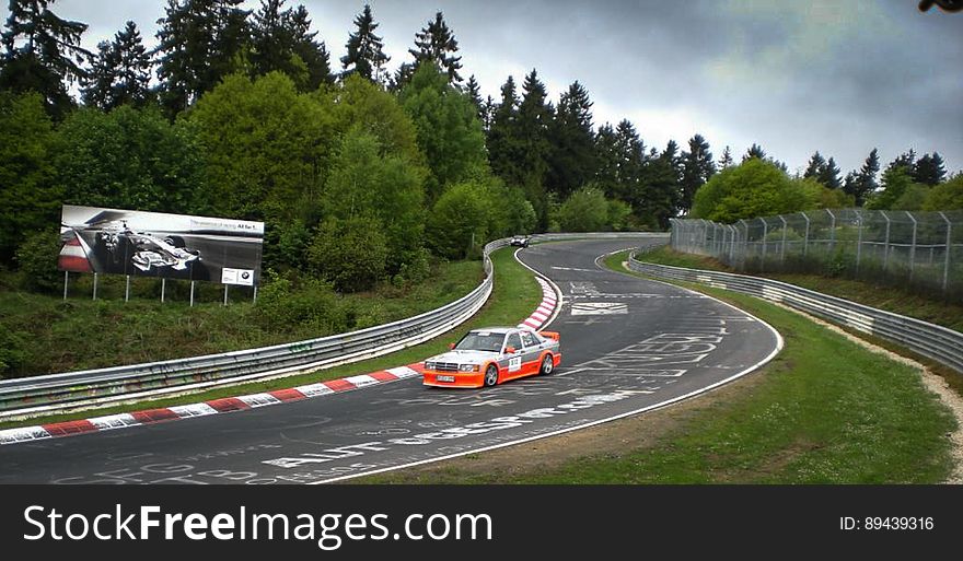 mercedes at the nordschleife