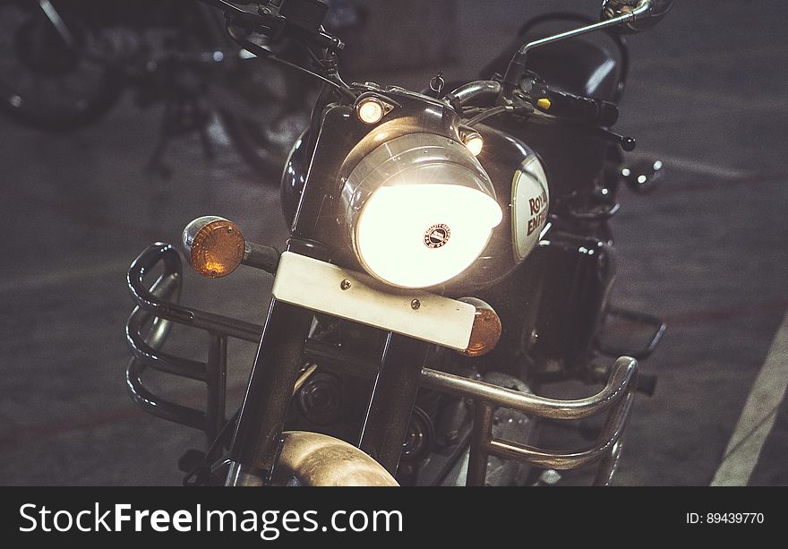 Royal Enfield Vintage Motorcycle