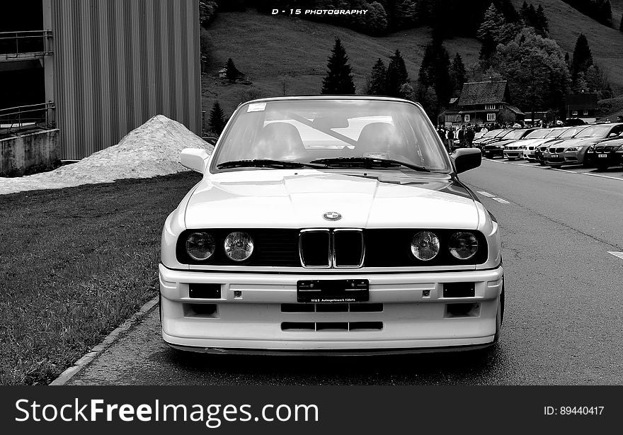 Car, Vehicle, Grille, White, Tire, Hood