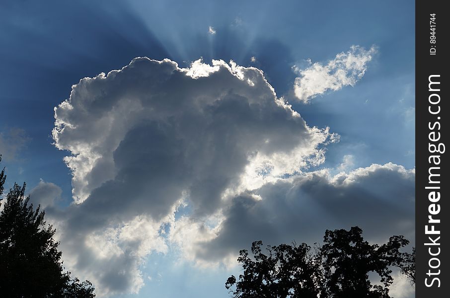 Storm Clouds In Sky