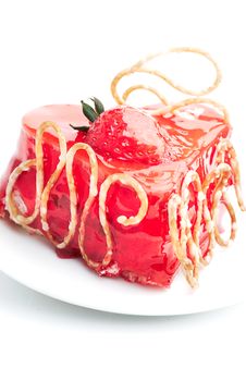 Strawberry Cake Stock Images