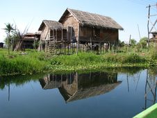 Fishing Hut Royalty Free Stock Photography Fishing Hut Royalty Free Stock Photography