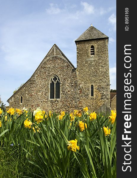 The Church of St Margaret of Antioch in Lower Halstow Kent England. The Church of St Margaret of Antioch in Lower Halstow Kent England.