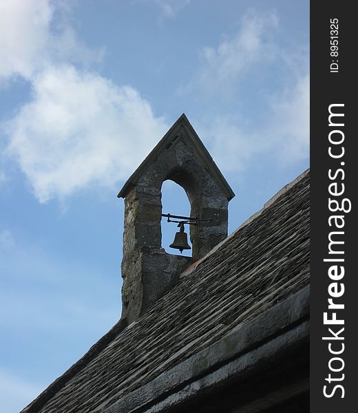 Image showing the small bell tower of a church in Anglesey, Wales. Image showing the small bell tower of a church in Anglesey, Wales.