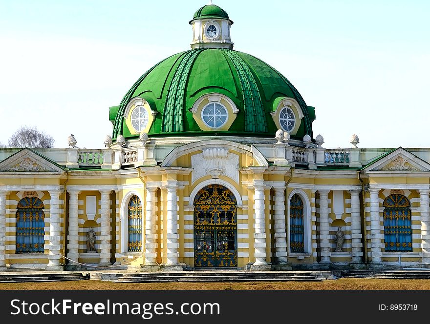 Grotto Pavilion at the museum-estate Kuskovo, Russia