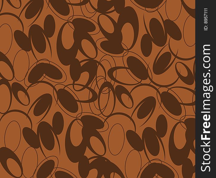 Brown ellipse background or wallpaper,