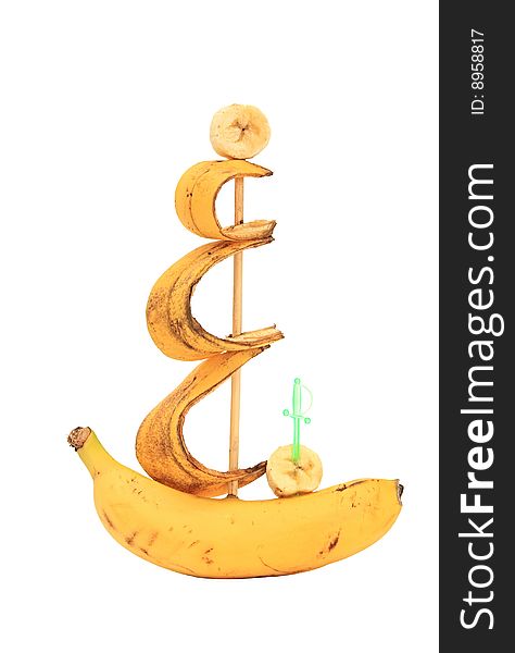 Fruit ship from a banana.
