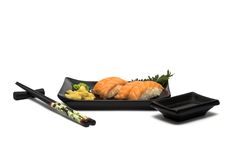 Sushi Plate Royalty Free Stock Photo Sushi Plate Royalty Free Stock Photo