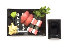 Sushi Plate Royalty Free Stock Images Sushi Plate Royalty Free Stock Images