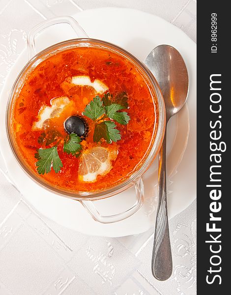 Delicious Red Soup