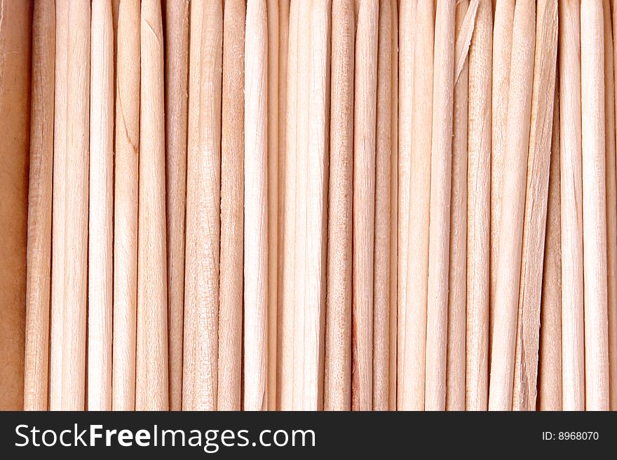 Toothpick wood texture. abstract image.