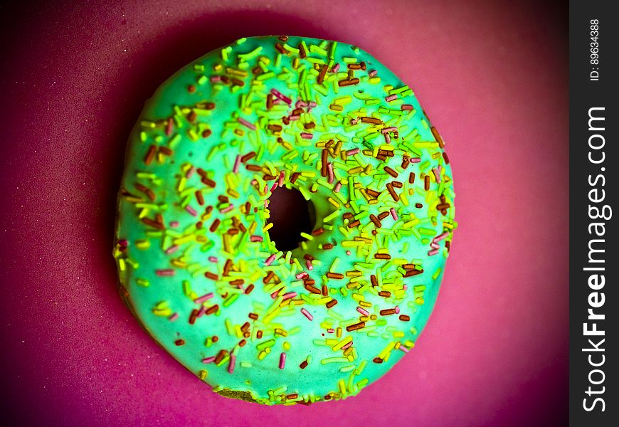 wonderful sprinkle doughnut