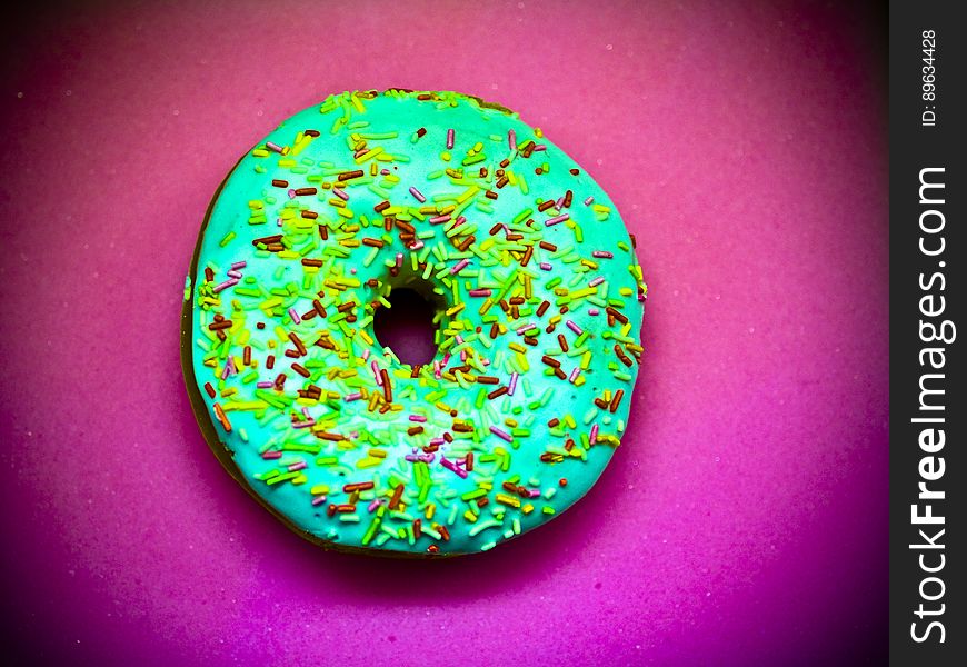wonderful sprinkle doughnut