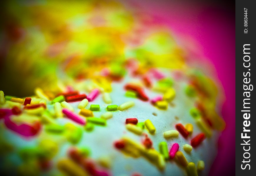 wonderful sprinkle doughnut