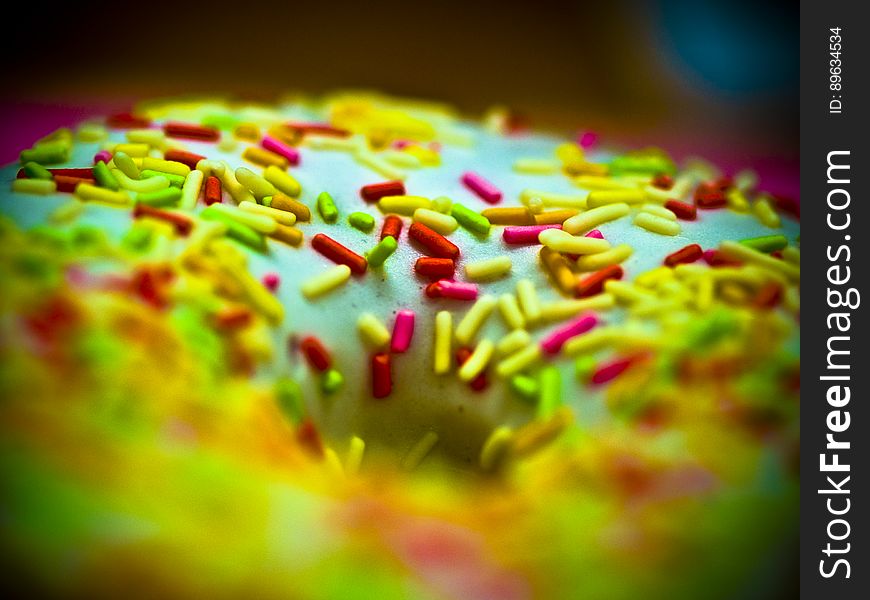 wonderful sprinkle doughnut