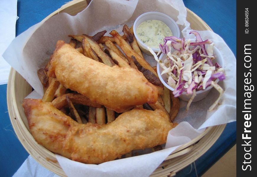 Cod and chips - Another yummy meal at Go Fish - 1