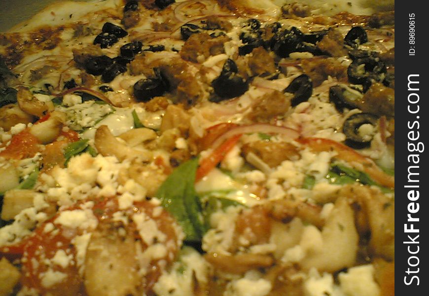 Garlic And Sausage Pizza At Pizza A Fetta