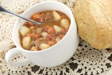 Bowl Of Homemade Beef Stew Royalty Free Stock Image Bowl Of Homemade Beef Stew Royalty Free Stock Image