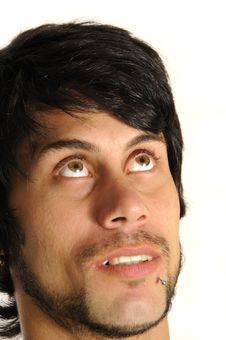 Man Looking Up Stock Photos Man Looking Up Stock Photos