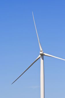 Wind Turbine, Liverpool, England, UK Royalty Free Stock Image