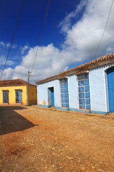 Street In Trinidad, Cuba Royalty Free Stock Photos Street In Trinidad, Cuba Royalty Free Stock Photos